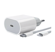 Универсальное зарядное устройство 25W с кабелем для iPhone, AirPods и iPad