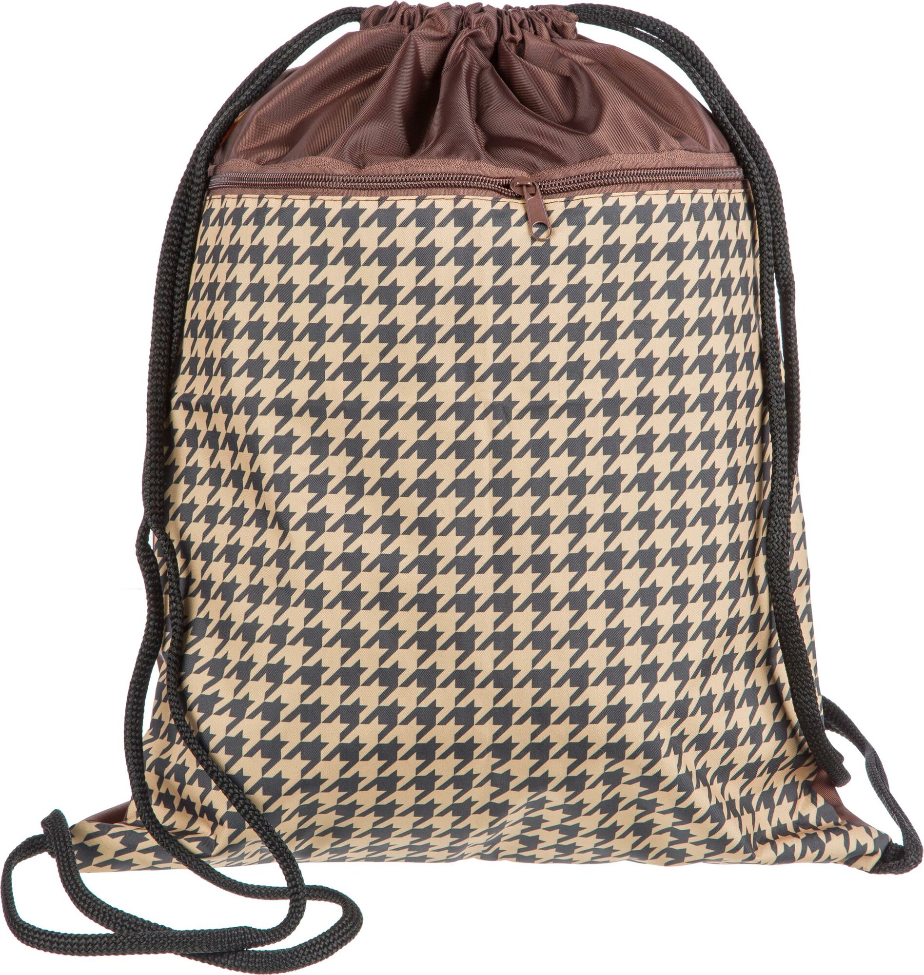 фото Мешок для обуви №1School Черный 1 отделение, карман, 540х410 мм, МО-33-45