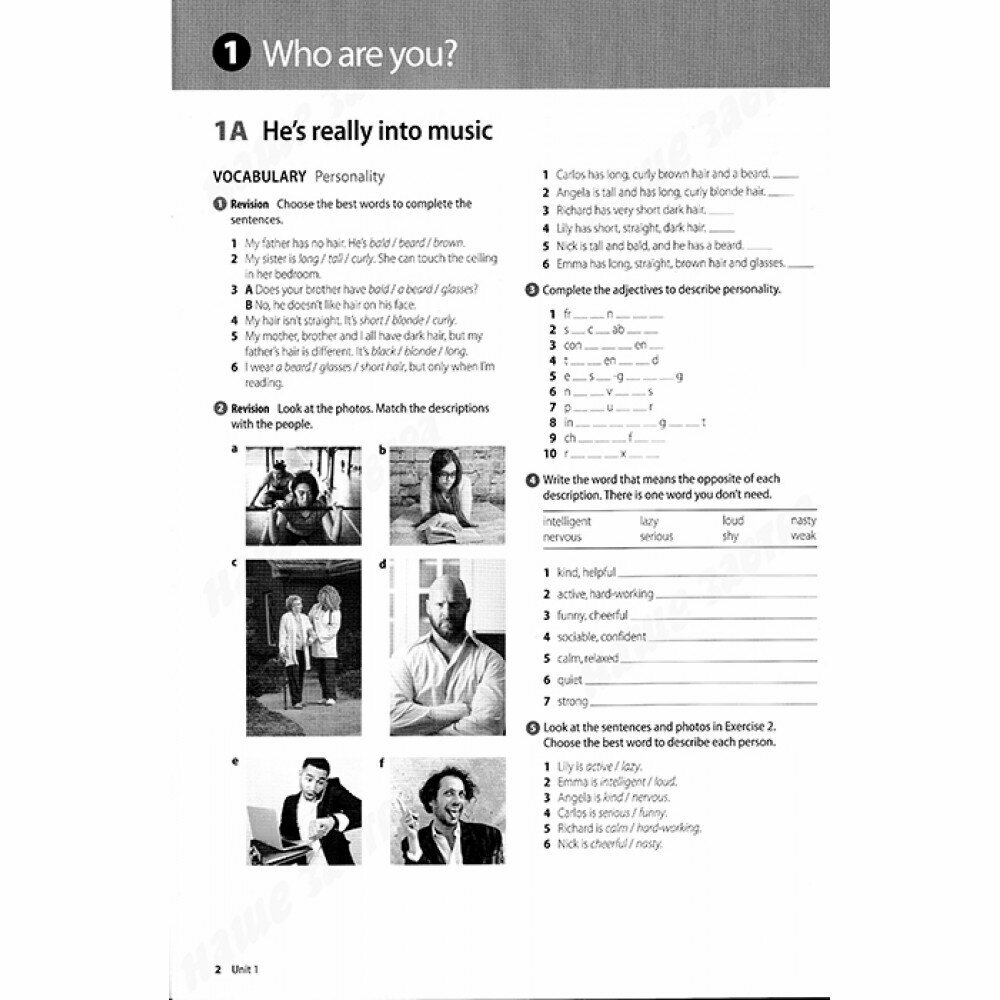Perspectives. Pre-intermediate, A2-B1. British English. Workbook with Audio CD - фото №6