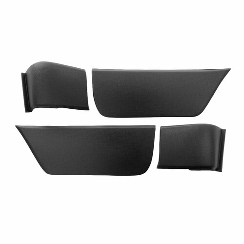 Накладки на низ двери и боковины ГАЗель Соболь грузовой черные комплект 2100₽