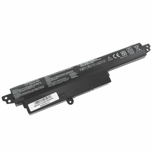 Аккумулятор для ноутбука Asus A3INI302 A31LM2H A31N1302 11,25V 2600mAh код mb059140 аккумулятор для ноутбука asus vivobook x200ca f200ca a31lm2h a31n1302 a3ini302 2600 mah 11 25v