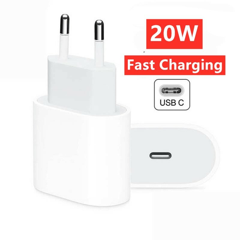 Сетевое зарядное устройство Apple для iPhone, iPad, MacBook, 20W USB-C Power Adapter 100% оригинал — фото 1