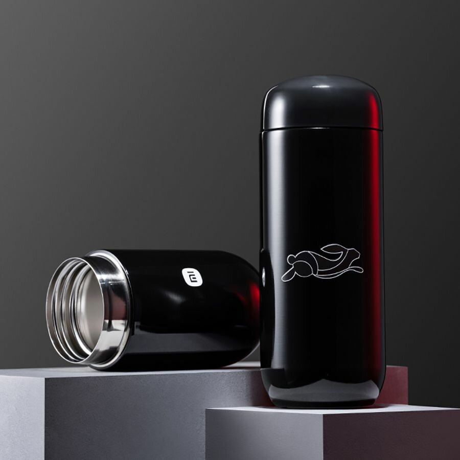 Термос Xiaomi Custom hand warmer cup EYYR01MZG 215 мл, черный — фото 1