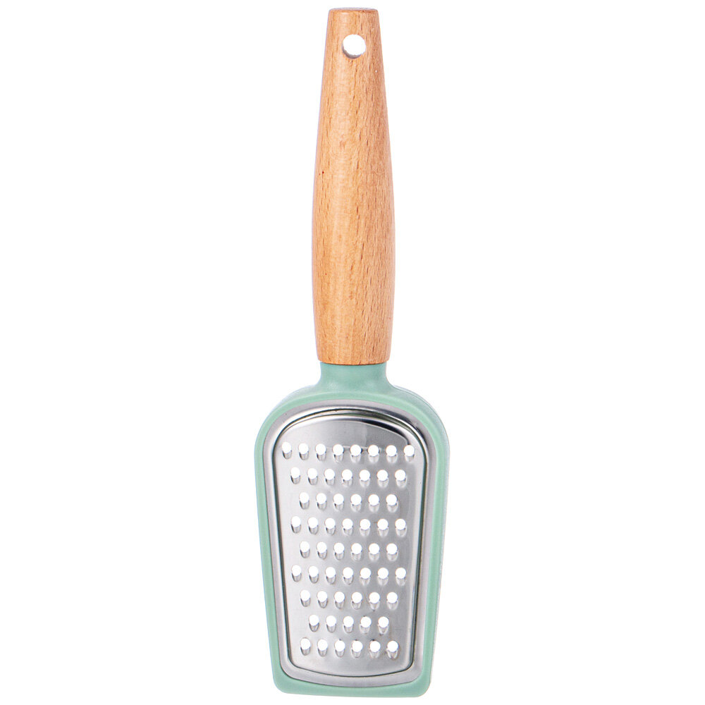 фото Терка одинарная Agness нержавеющая сталь, пластик, дерево