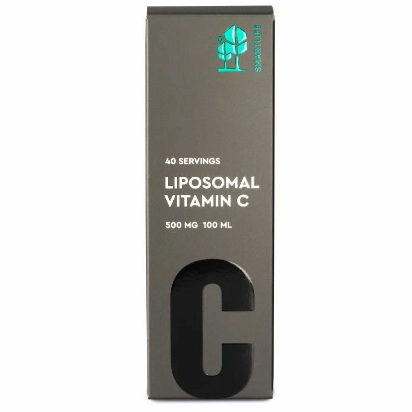 СмартЛайф Липосомальный Витамин С 500мг / SmartLife Liposomal Vitamin C 500 mg (100 мл.)