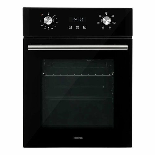 Электрический духовой шкаф 45 см Hiberg VM 4260 B черный 3750000₽
