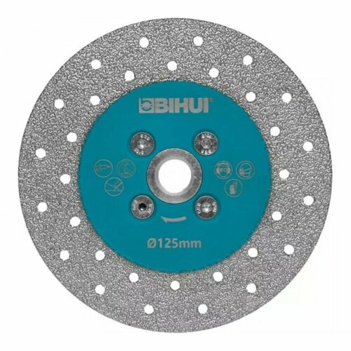 DCWMM5 Диск алмазный для резки и шлифовки 125мм BIHUI