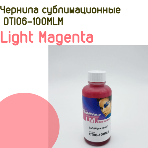 фото Чернила сублимационные inktec dti06-100mlm light magenta (100мл)