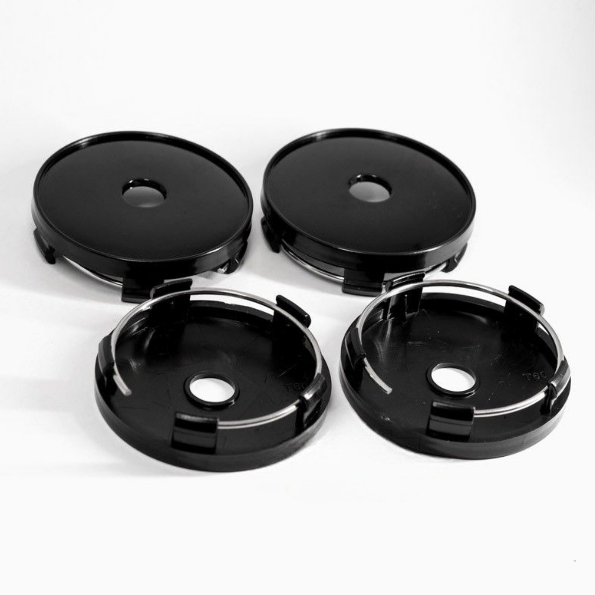 фото Колпаки для ступицы 60/56/10, 4 шт. черный