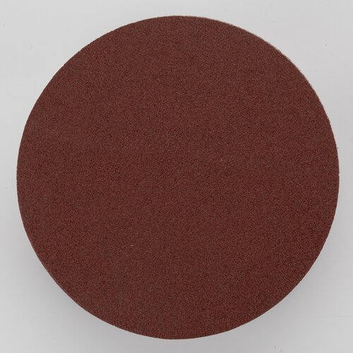 Шлифовальный круг 125 мм на липучке, P80 (10 штук), Velcro Powertex для шлифмашины /диск абразивный / по металлу, по дереву