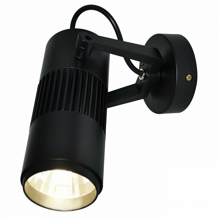 Светильник на штанге Arte Lamp Track Lights A6520AP-1BK Цвет арматуры черный Цвет плафонов черный