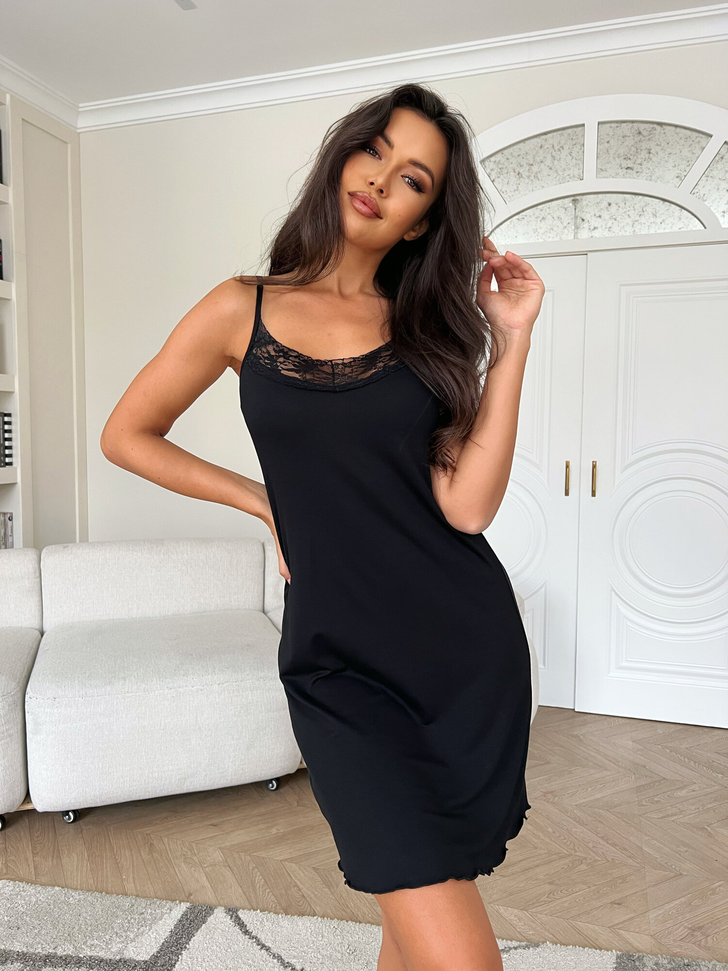 Комплект IHOMELUX, размер 42, черный — фото 1