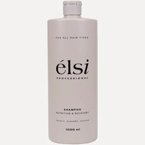 Изображение товара Шампунь для питания и восстановления волос Elsi Professional Nutrition&Recovery, 1 л