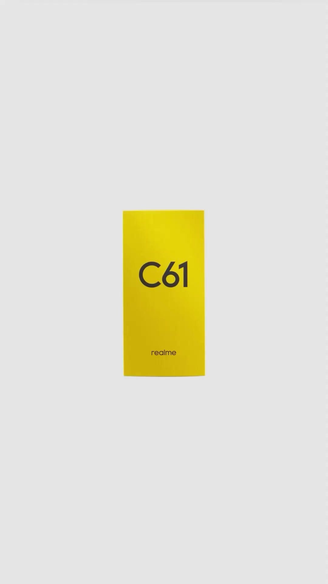 Смартфон realme C61 6/128 ГБ RMX3930, Блестящий Золотой — фото 1