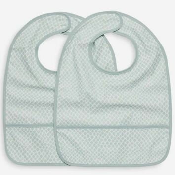 Нагрудник непромокаемый 2 штуки слюнявчик Jollein Нидерланды