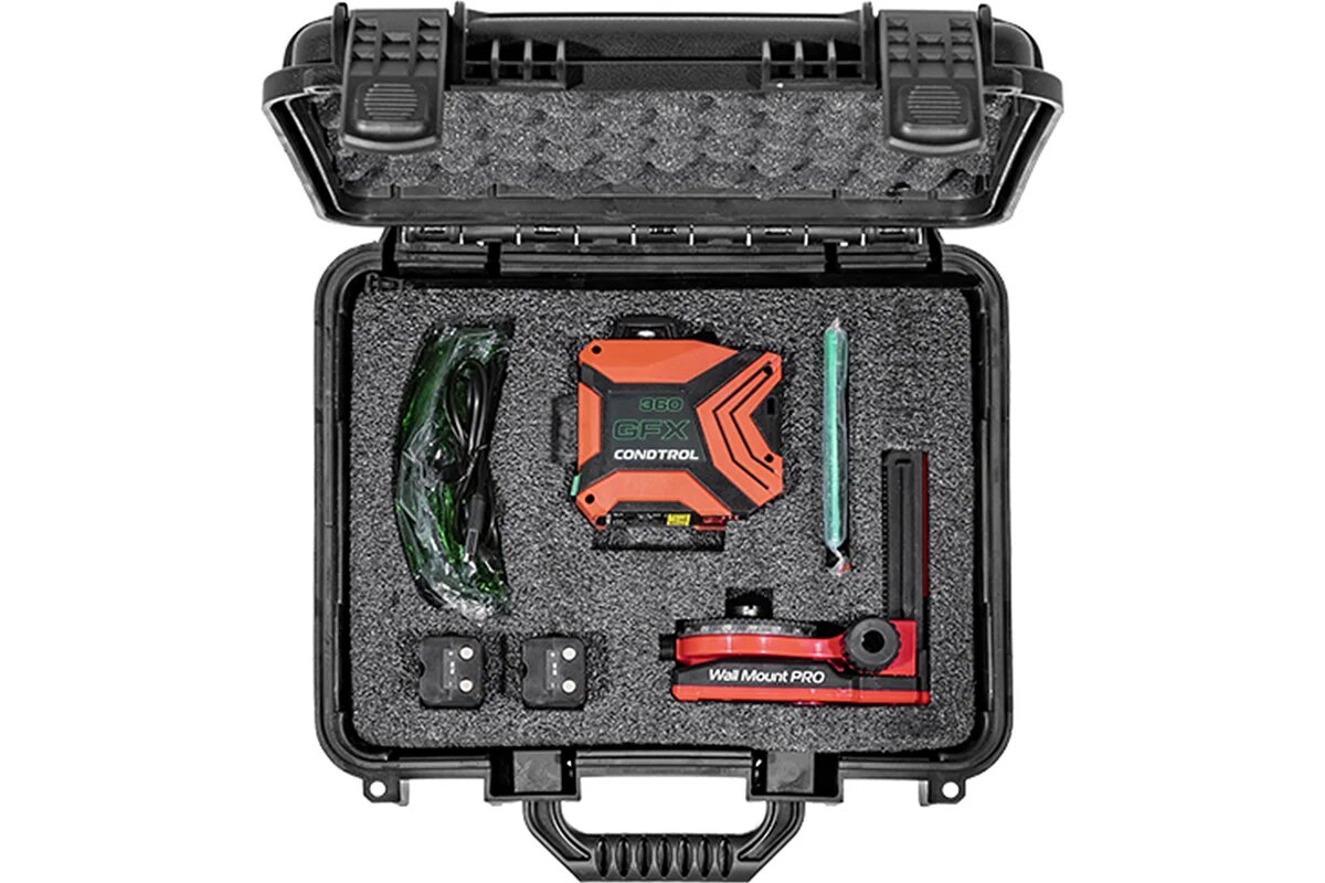 Лазерный уровень CONDTROL GFX 360 Kit - фото №17