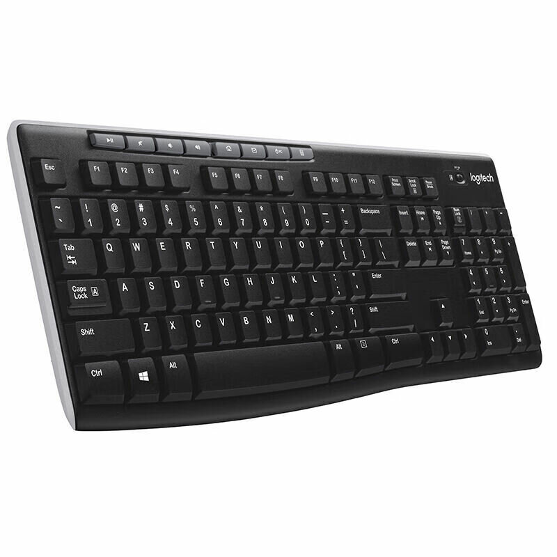 Беспроводная офисная клавиатура Logitech K270 Enterprise, Black, мембранная, USB