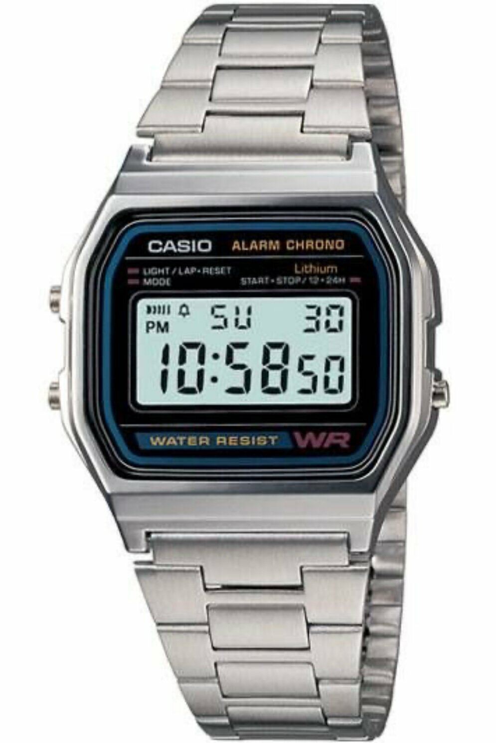 Наручные часы CASIO Vintage, серебристый
