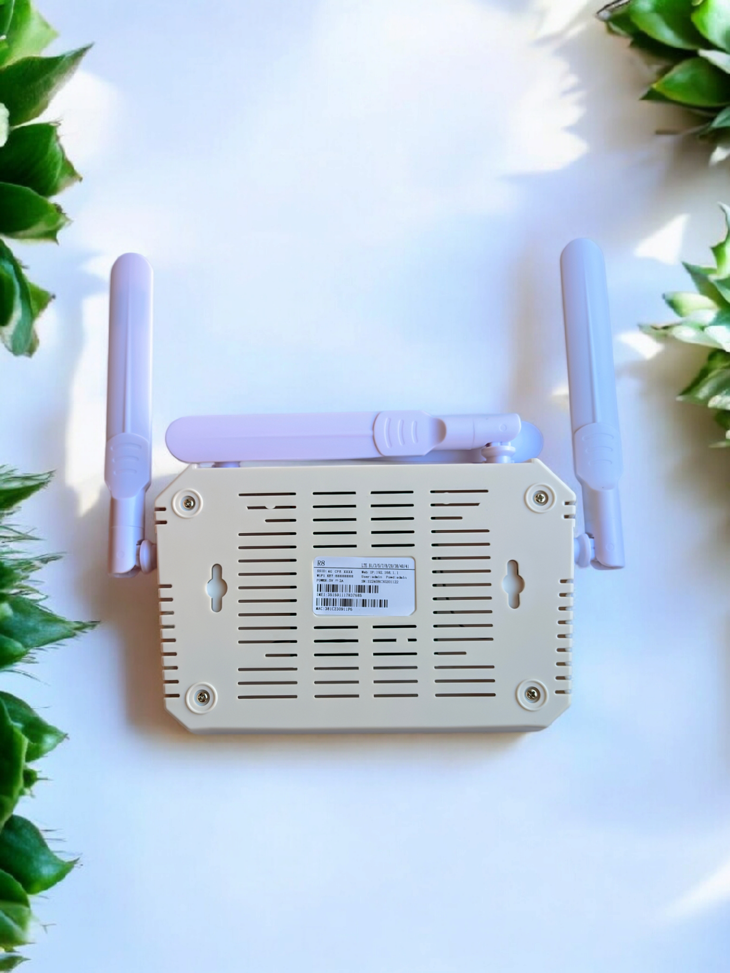 4G WIFI Роутер, Поддержка Сим карт, 4 антенны, питание USB TYPE-C — фото 1