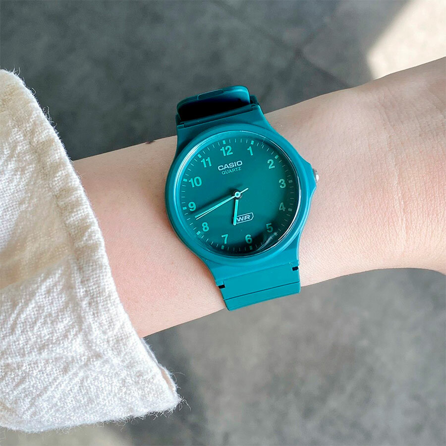 Наручные часы CASIO Collection, зеленый — фото 1