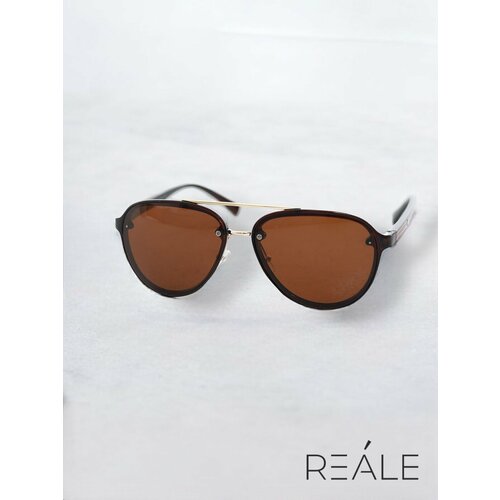 Солнцезащитные очки REALE коричневыйзолотой 2025₽