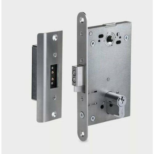 PERCo-LB854 Врезной электромеханический замок PERCo нормально открытый для легких и средних дверей толщиной 3850 мм Запорная планка в комплекте 46300₽