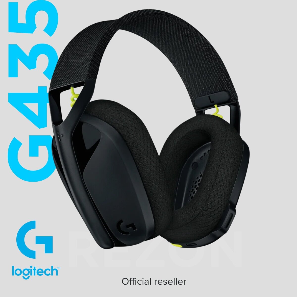 Наушники беспроводные большие игровые с микрофоном G435 LOGITECH черные + Адаптер-переходник с USB 3.0 на Type-C
