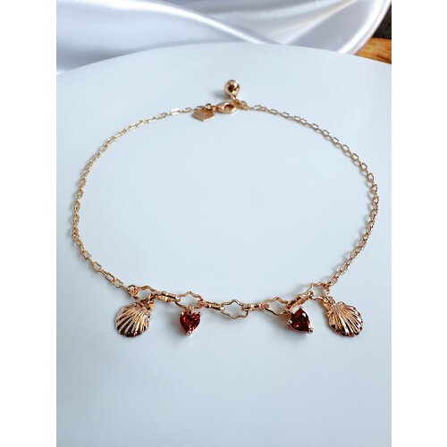 фото Браслет на ногу xuping jewelry, 1 шт., золотой