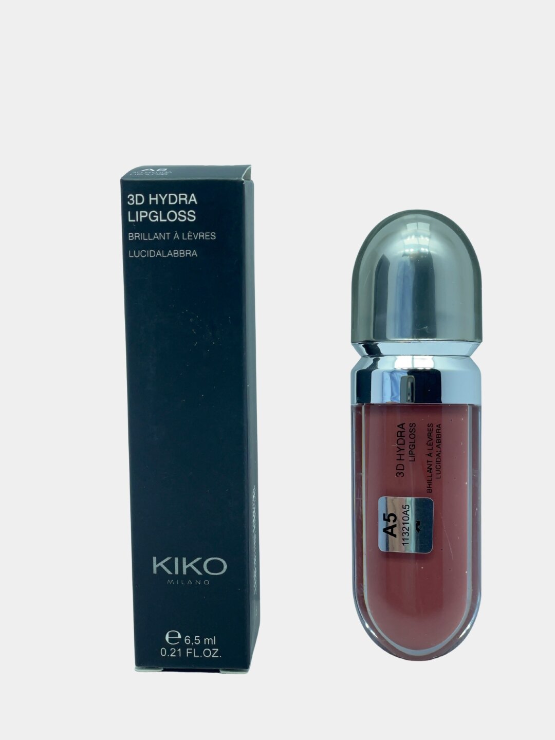 Блеск помада для губ Kiko, жидкий, смягчающий и сияющий, эффектом 3D тон A5