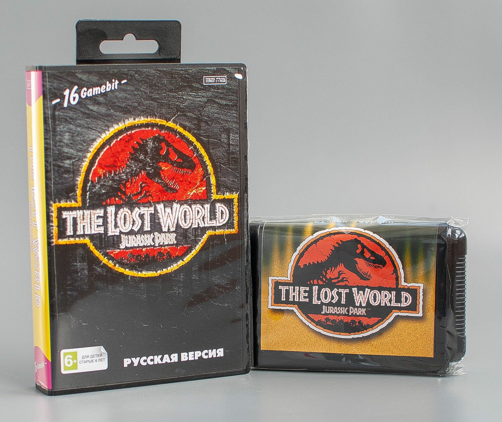Игра JURASSIC PARK 3 LOST WORLD SEGA 16bit Русская версия