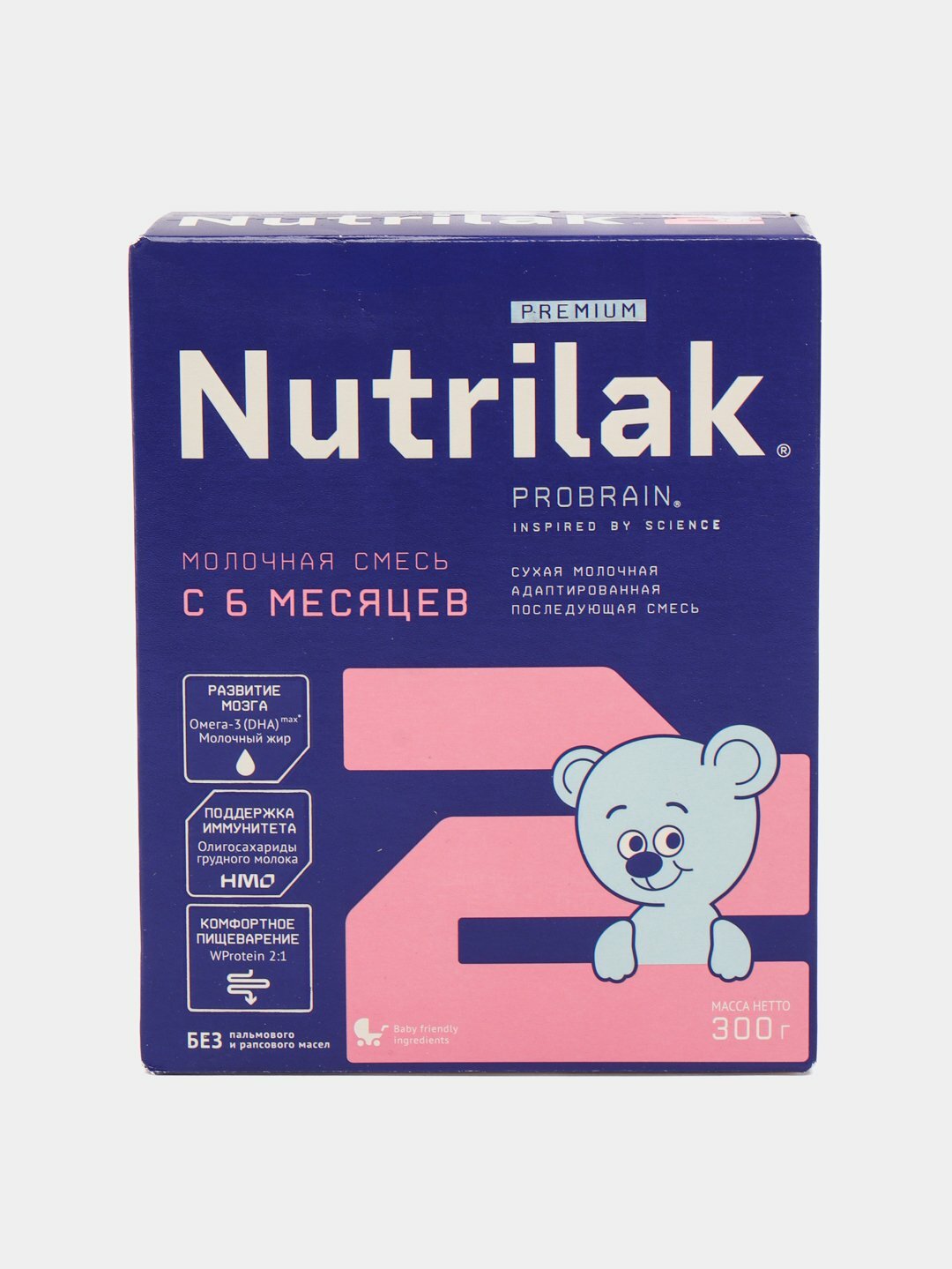 Сухая молочная смесь Nutrilak Premium 2, последующая , 300 г