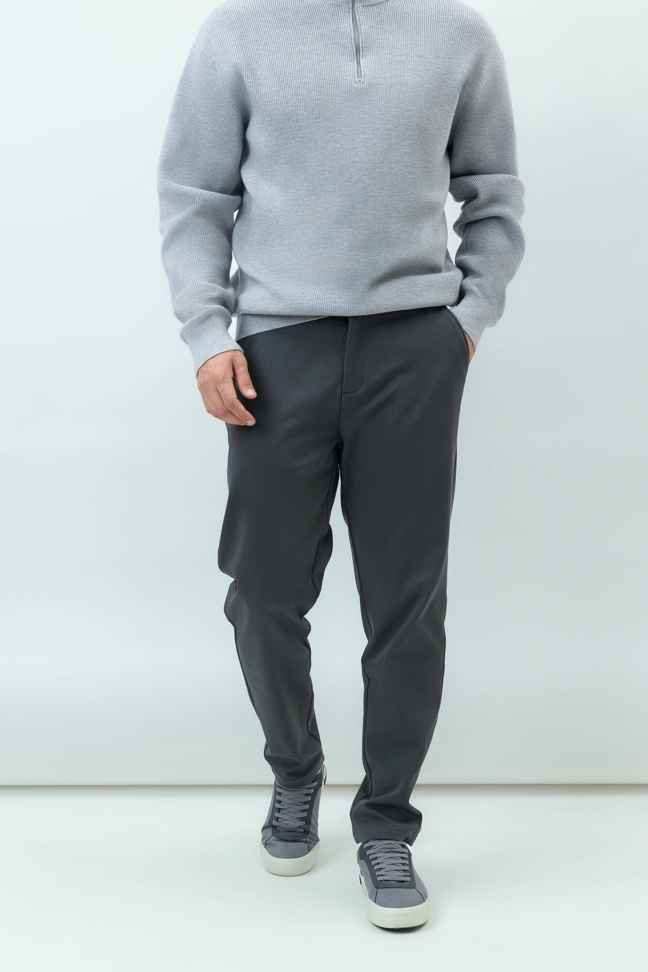 Брюки классические TERRA PRO, размер 33, grey