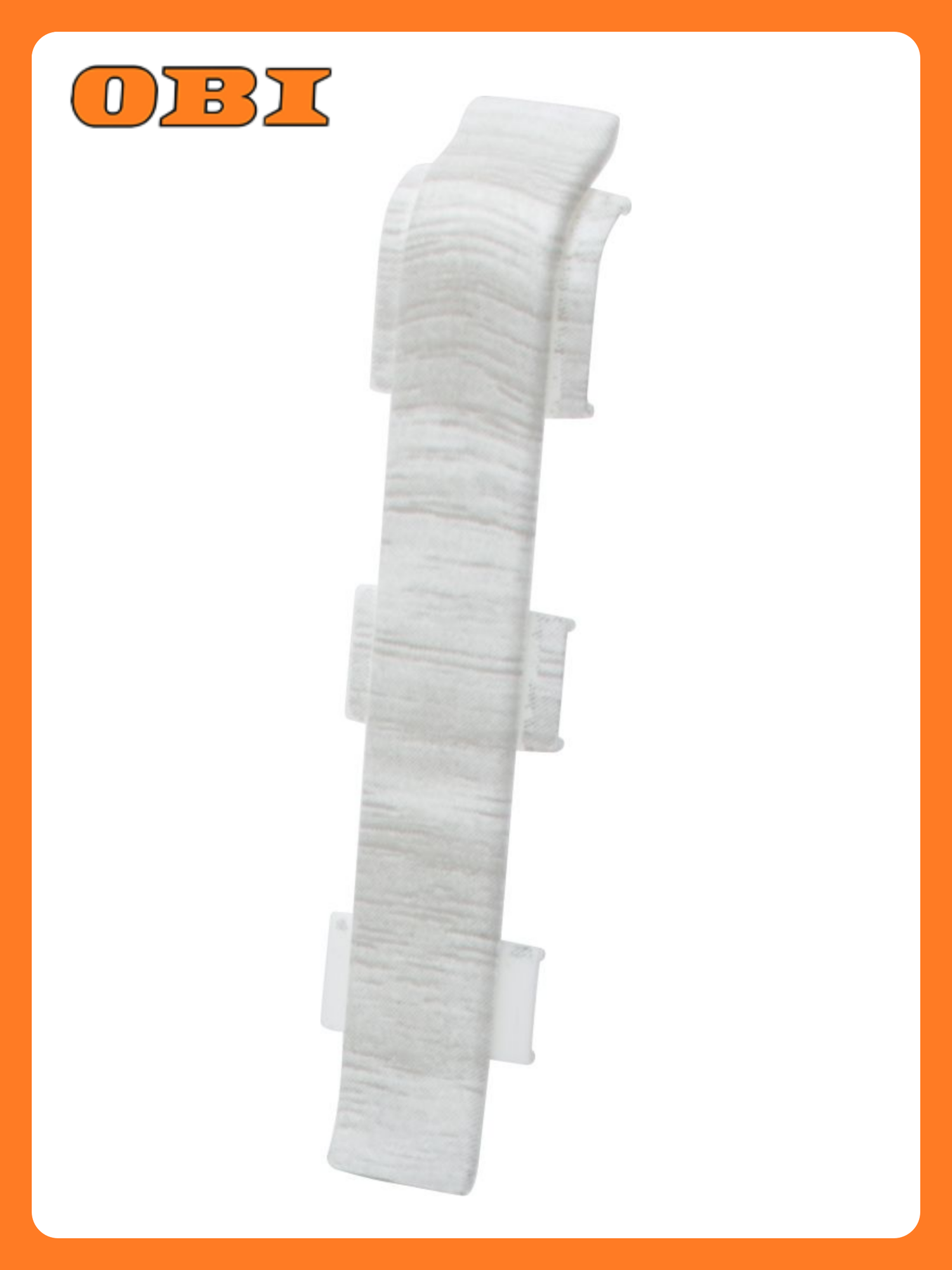 Соединитель Salag Lima  для плинтусов  пластик  матовый  серый