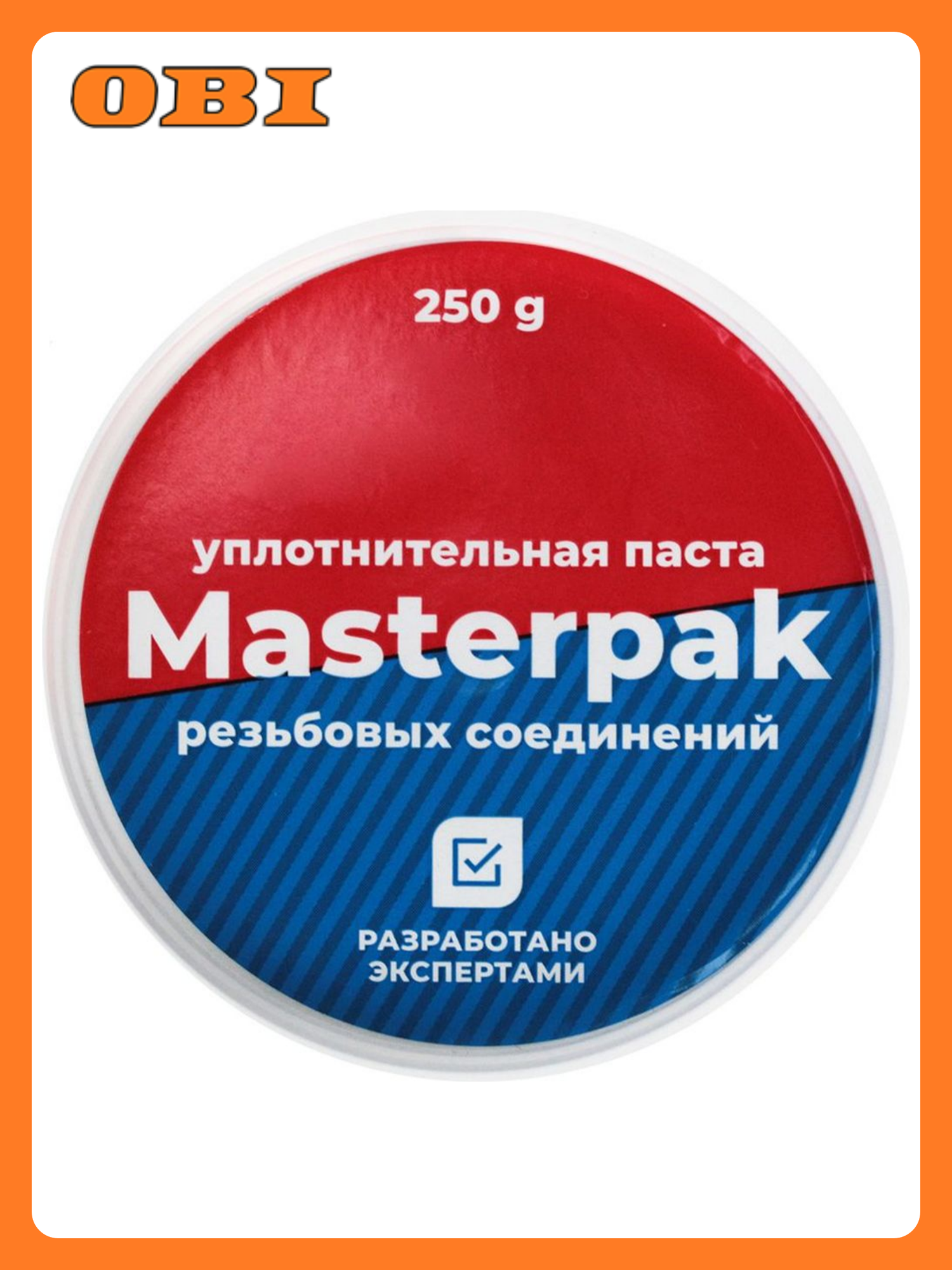 Уплотнительная паста Masterprof Masterpak для резьбовых соединений 250г