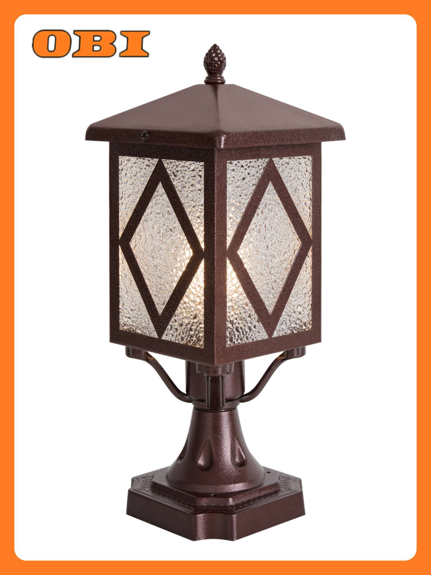 Ландшафтный светильник Voltega Heim1хE27х40 IP44 Бронза Металл