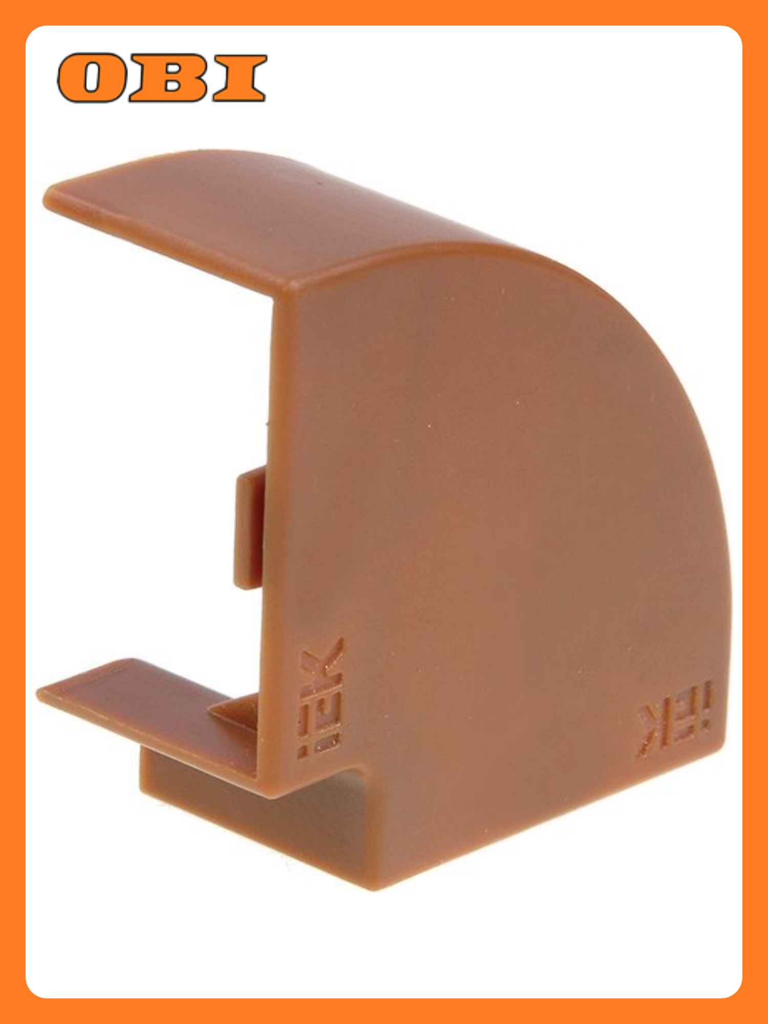 Поворот 90град КМП 20х10 дуб 4 шт. в комплекте