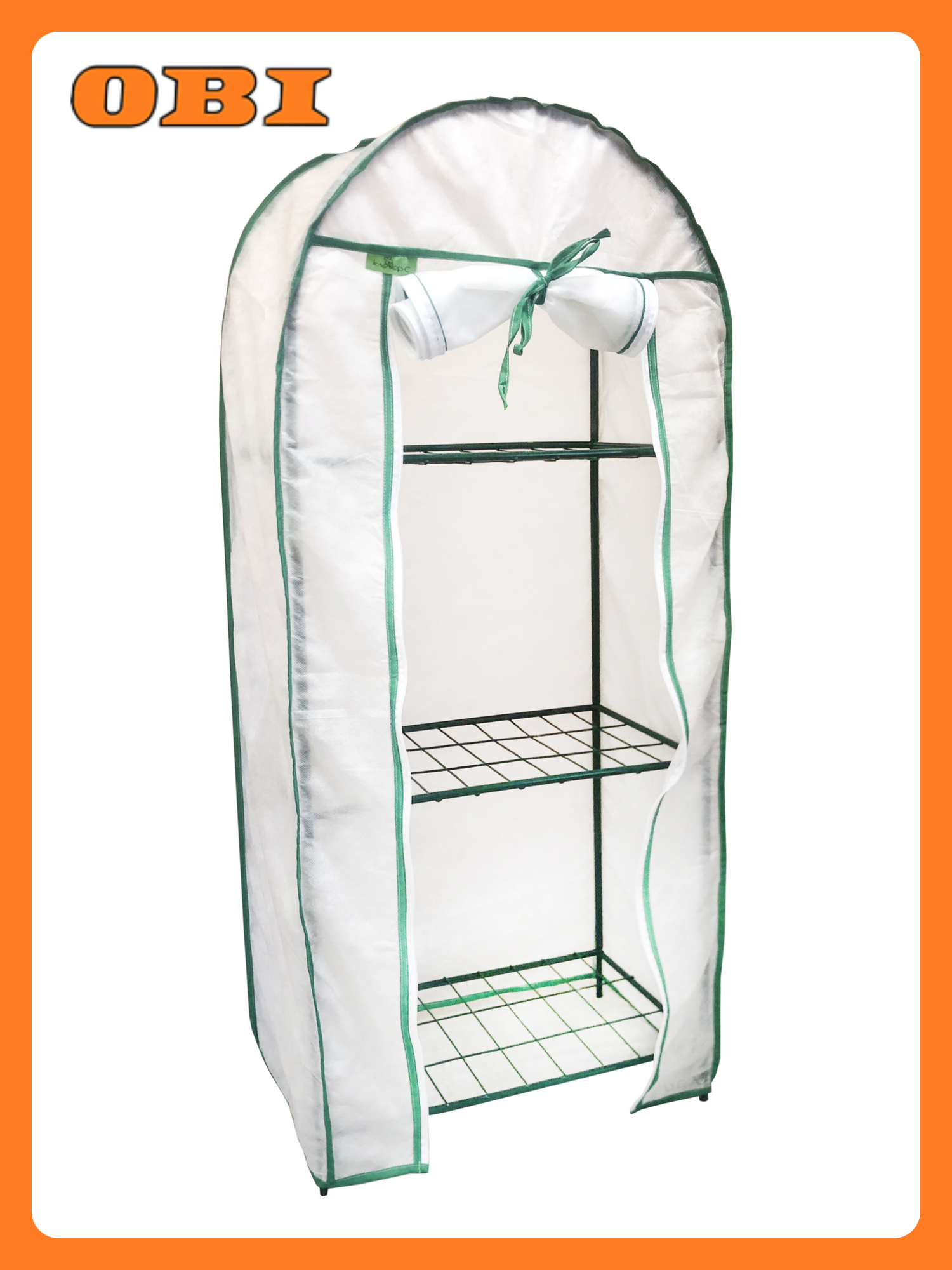 Парник Клевер-С для рассады металлический каркас 120x50x30 см