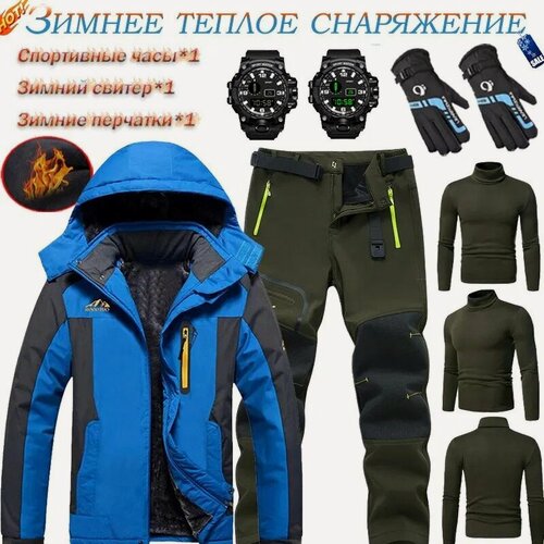 Изображение товара Мужской зимний уличный костюм/зима Альпинистский костюм/зима(от -30 до +20)