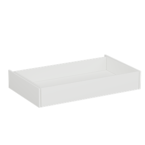 Ящик для шкафа Pragma Eksa, ШхГ 100х58см, ЛДСП, белый