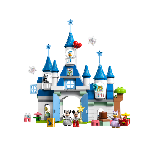 lego duplo 10998 волшебный замок дисней 3 в 1 Конструктор LEGO DUPLO 10998 Волшебный замок 3 в 1, 650 дет.