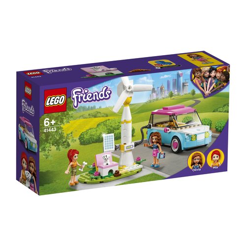 lego 41443 olivia s electric car Конструктор LEGO Friends 41443 Электромобиль Оливии, 183 дет.