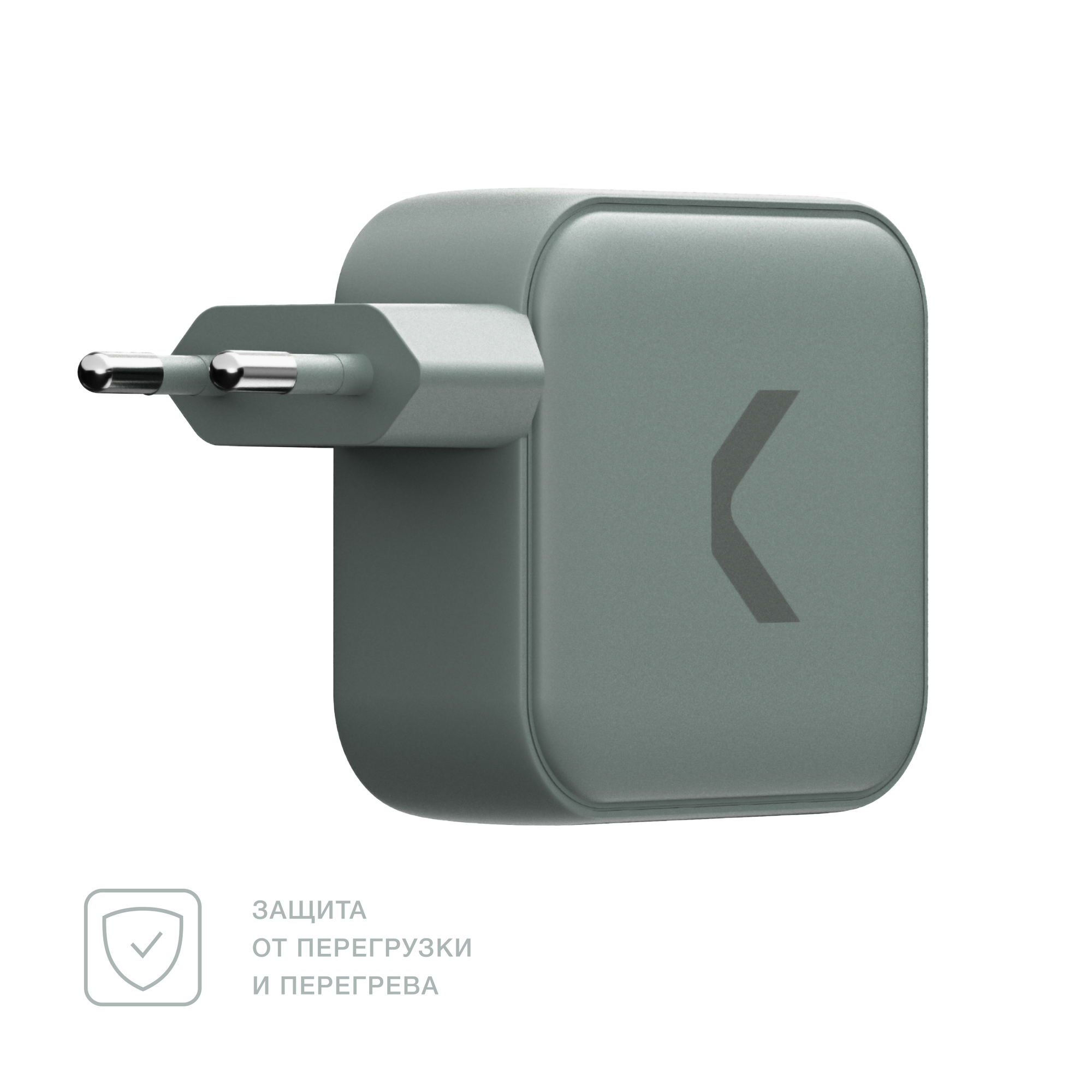 Быстрое зарядное устройство COMMO 100W Key Charger 3xUSB-C + 1xUSB-A, 100 Вт, Сommo Grey