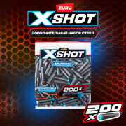 Набор стрел ZURU X-SHOT Excel 200 шт., игрушки для мальчиков, 36592