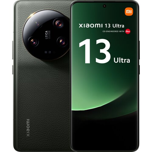 смартфон oneplus 11 16 512 гб cn dual nano sim black Смартфон Xiaomi 13 Ultra 16/512 ГБ CN, Dual nano SIM, зеленый