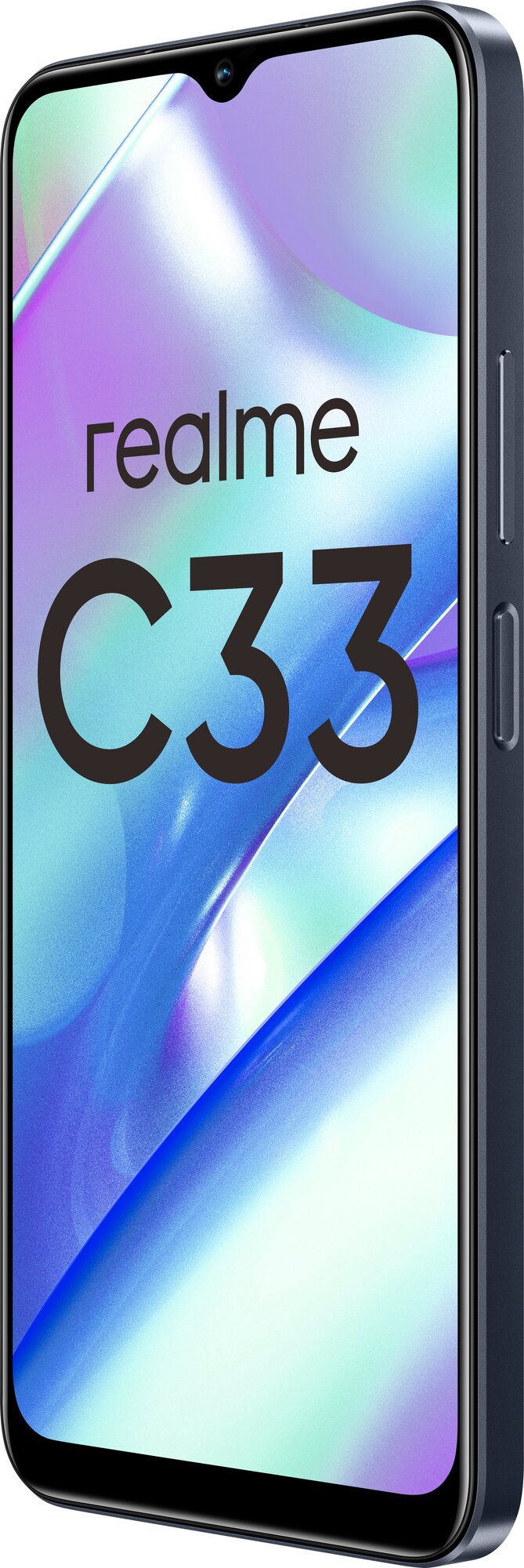 Смартфон realme C33 4/64 ГБ RU, Dual nano SIM, черный