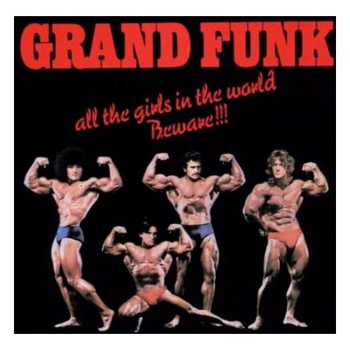 Старый винил, Capitol Records, GRAND FUNK RAILROAD - All The Girls In The World Beware ! (LP , Used)