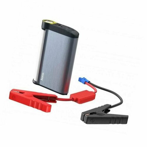 Пусковое устройство для автомобиля внешний аккумулятор HOCO DB14 12V350A 5V24A 12000mAh серебристый gray 506900₽