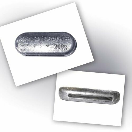 фото Груз довесок 200 г для поясных ремней 50 мм и ножных грузов, дайвгруз