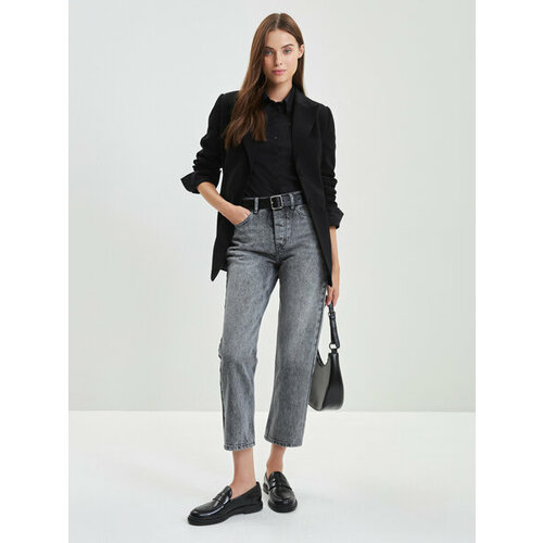 фото Джинсы zarina, размер m (ru 46)/170, серый