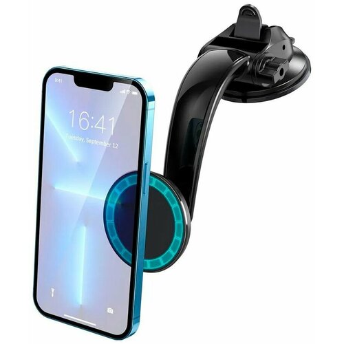 Автомобильный держатель для телефона Choetech MagSafe AT0005-BK Товар уцененный 2060₽